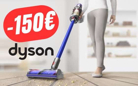 Risparmia 150€ sull'Aspirapolvere Elettrico Dyson V11!