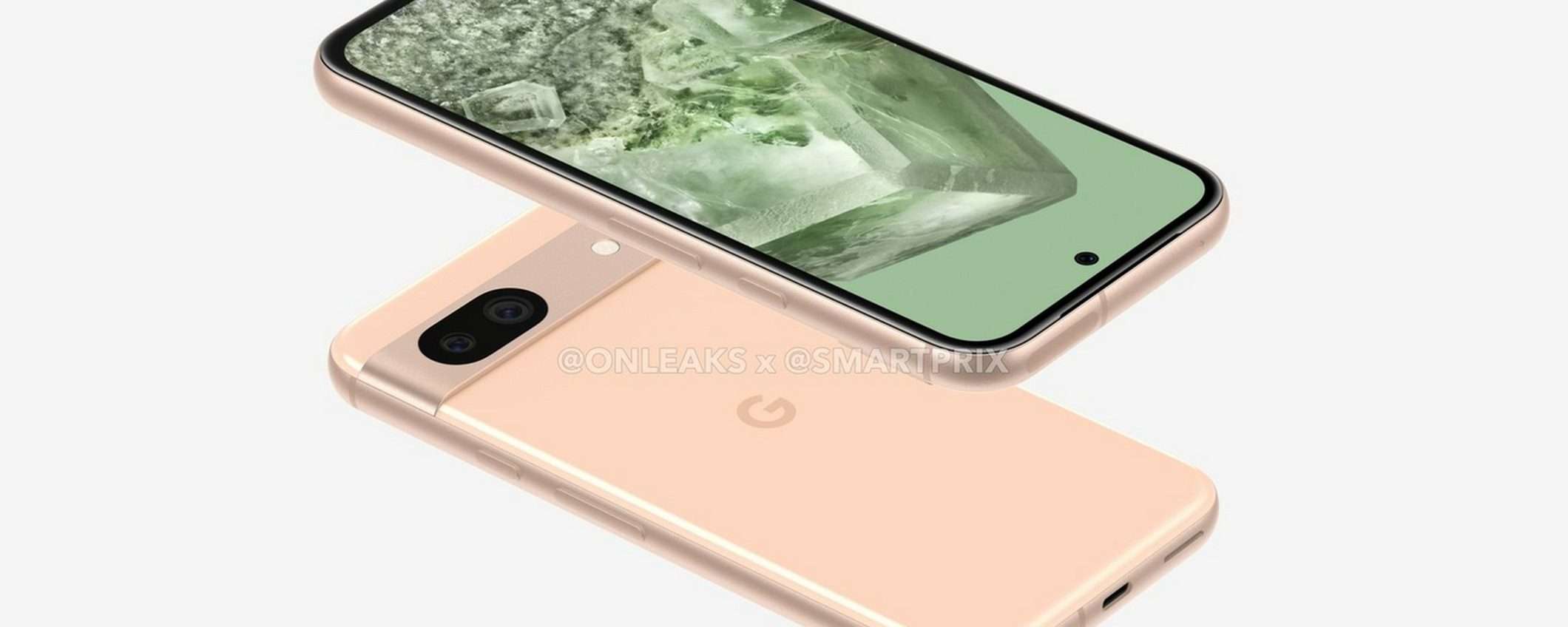 Google Pixel 8a: schermo a 120 Hz e Tensor G3