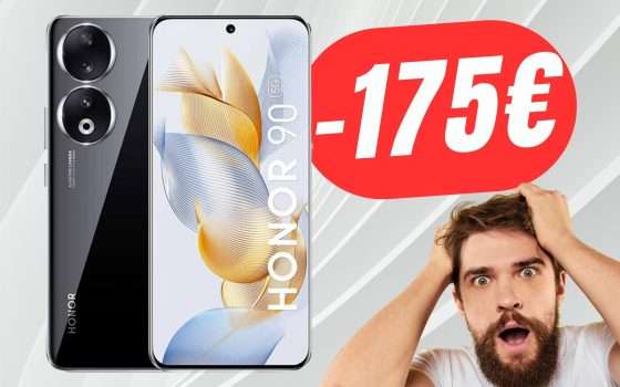 HONOR 90 è lo Smartphone con Fotocamera da 200MP. Pagalo solo 324€ col COUPON