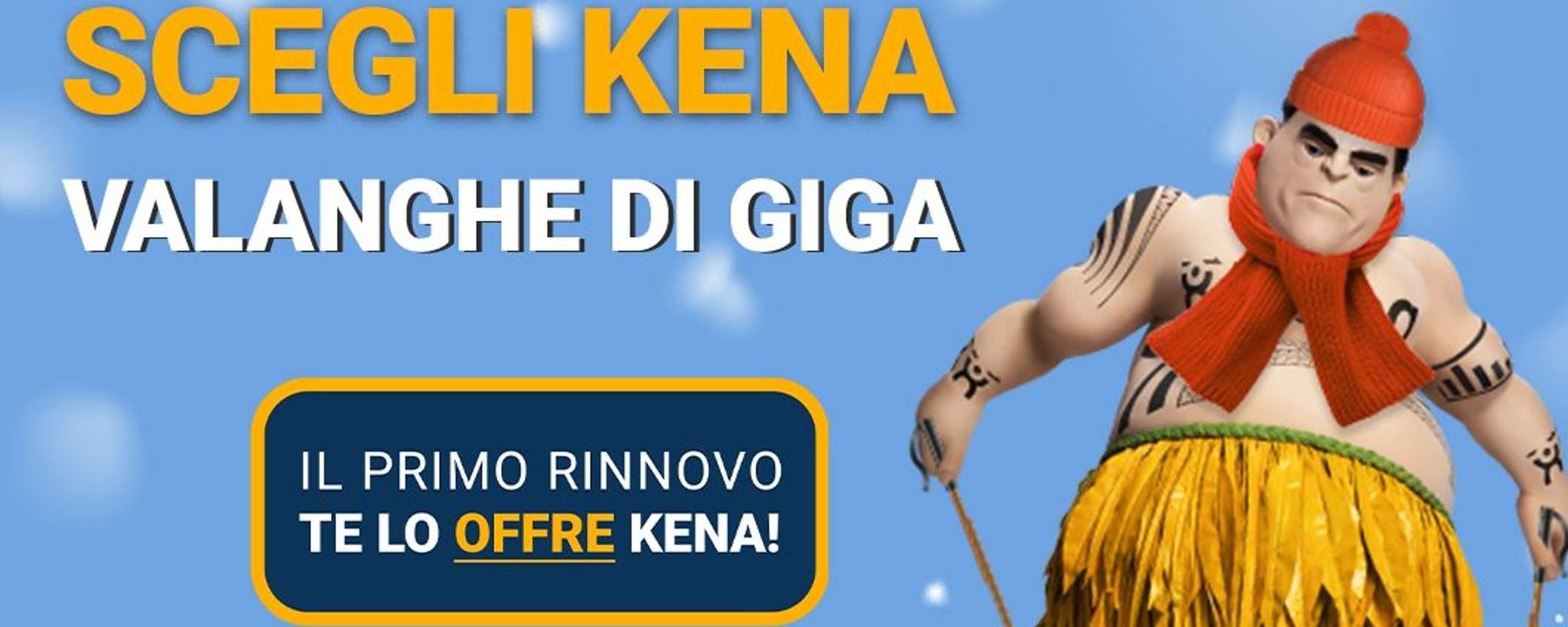 Promo Kena: 130GB a soli 6,99€, primo mese GRATIS