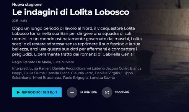 Le indagini di Lolita Lobosco 3