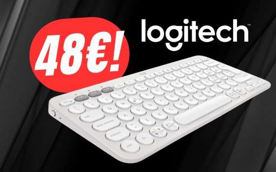 La meravigliosa Tastiera Wireless di Logitech è in forte SCONTO!