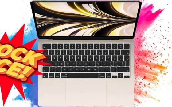 MacBook Air con M2 su eBay è al prezzo più basso del web (codice)