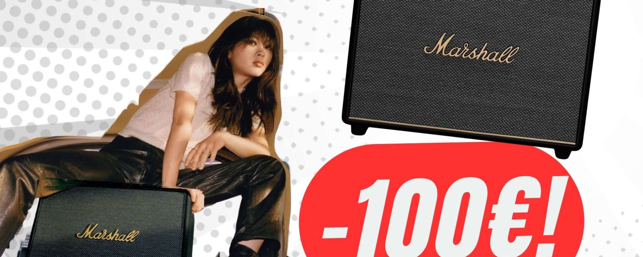 La SUPER Cassa Bluetooth di Marshall è a 100€ in MENO su Amazon!