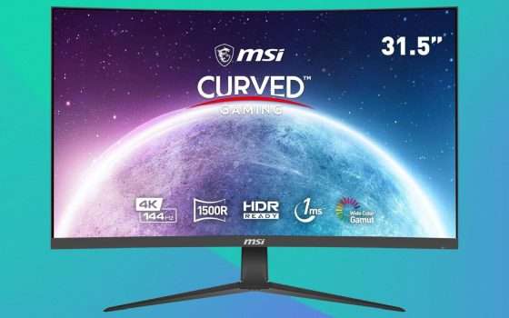 Monitor da gaming curvo MSI 31