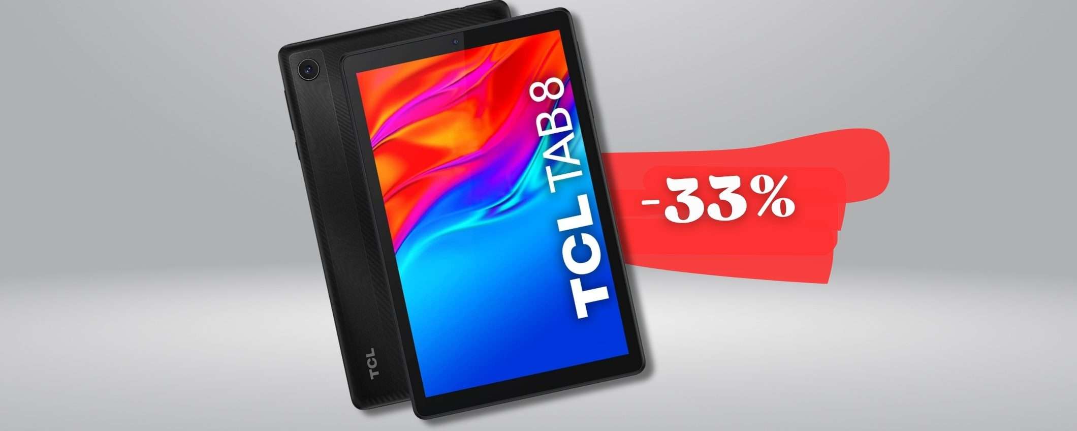 Tablet 8 pollici da mettere in borsa: comodo e COMPLETO a meno di 100€