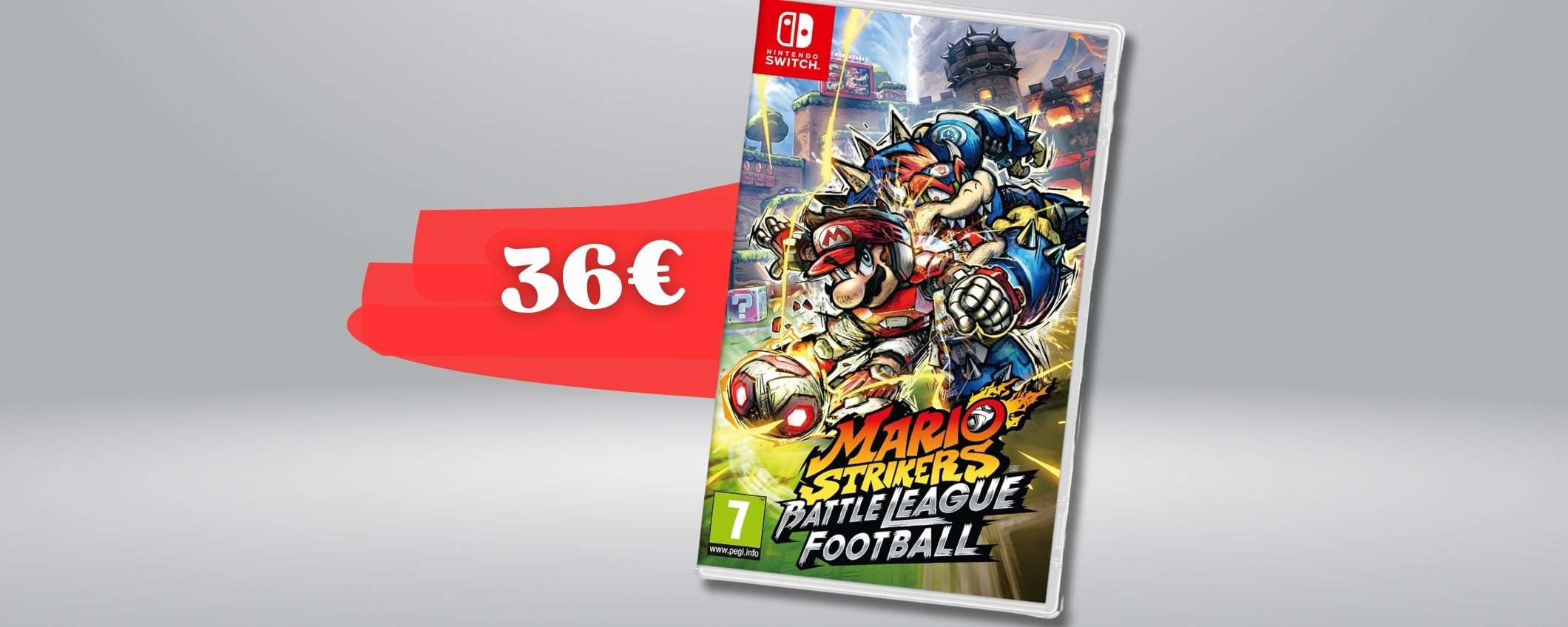 Mario Strikers: Battle League Football, una NUOVA sfida su Switch (36€)