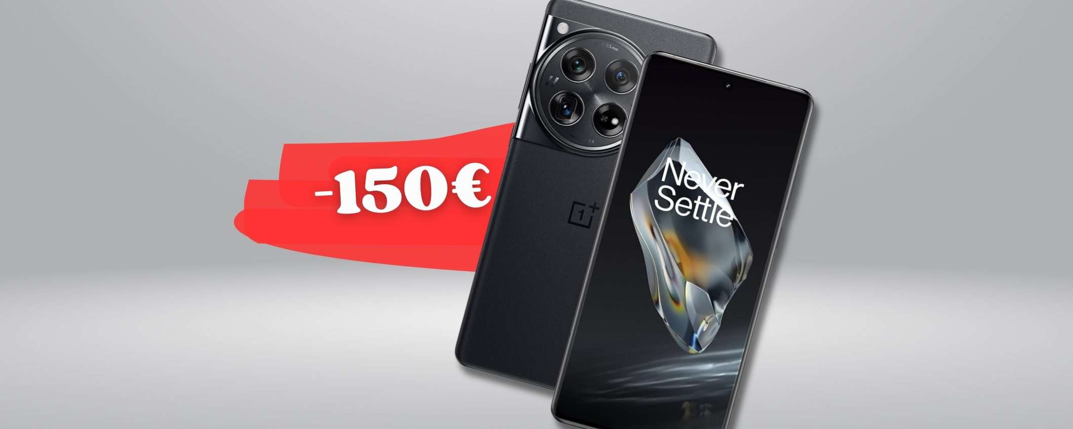 OnePlus 12 MOSTRUOSO con 512GB di memoria e schermo infinito (-150€)