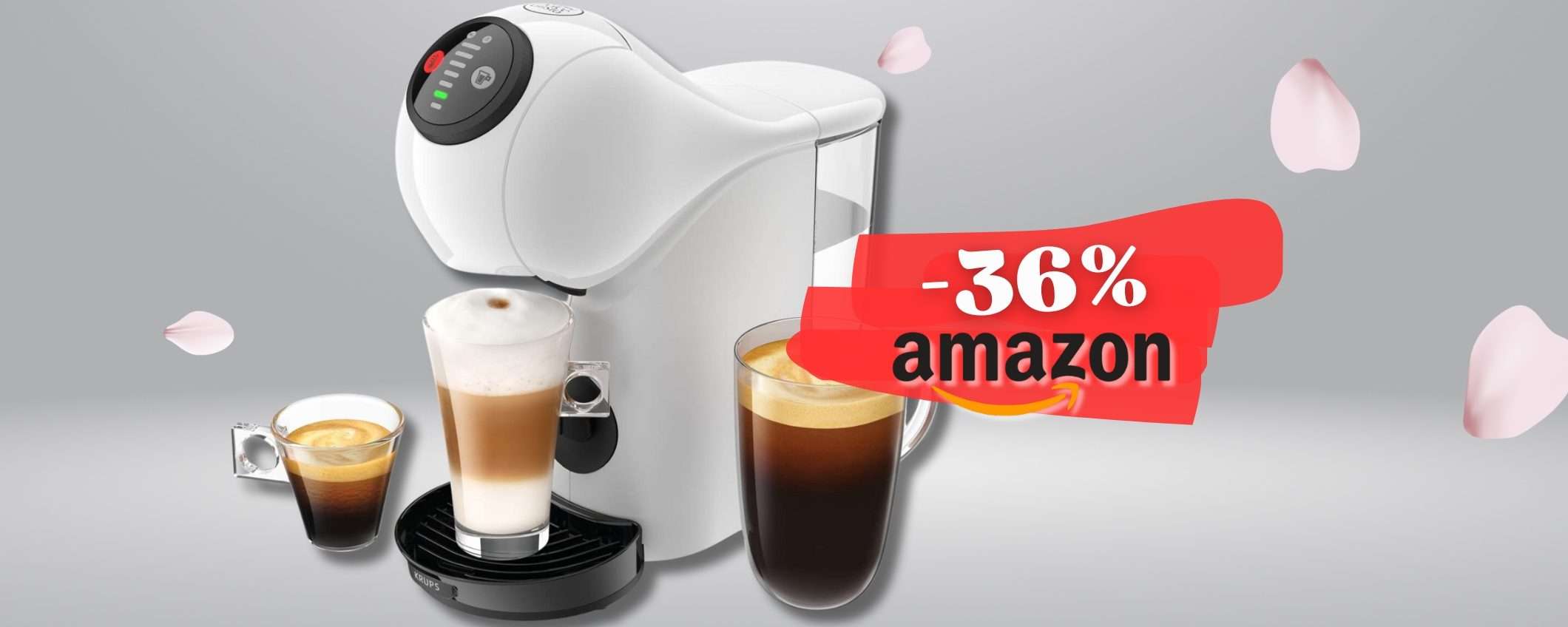 NESCAFÉ Dolce Gusto per caffè, bibite e LIBIDINE: sconto 36% su Amazon