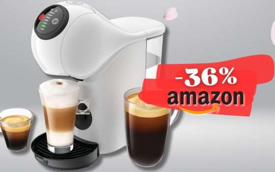 NESCAFÉ Dolce Gusto per caffè, bibite e LIBIDINE: sconto 36% su Amazon