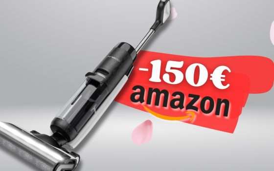 Amazon la SCONTA subito: Tineco Floor One S7 Pro a 150€ in meno