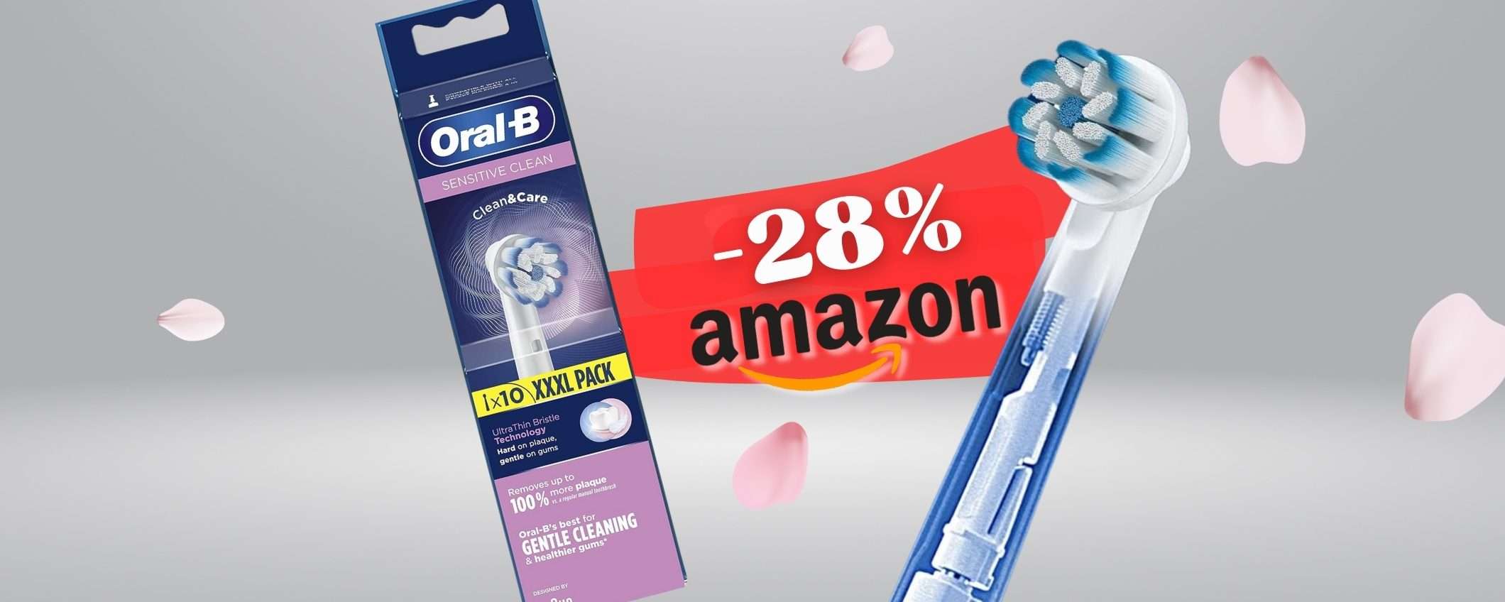 10 testine di ricambio per il tuo Oral-B a prezzo LAVATO (-28%)