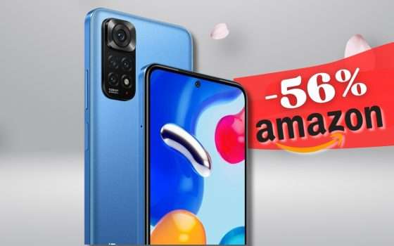 Xiaomi Redmi Note 11S SVUOTATUTTO con ribasso del 56% su Amazon