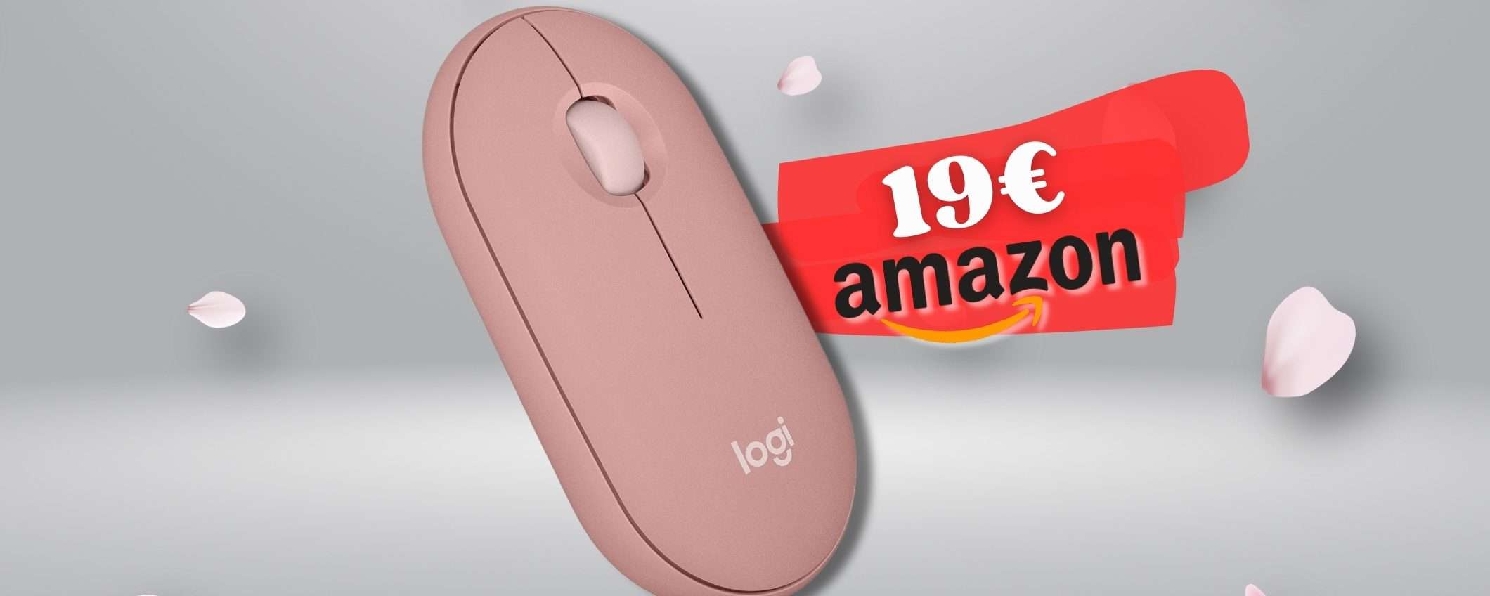 Logitech Pebble 2, il mouse SILENZIOSO e personalizzabile a soli 19€