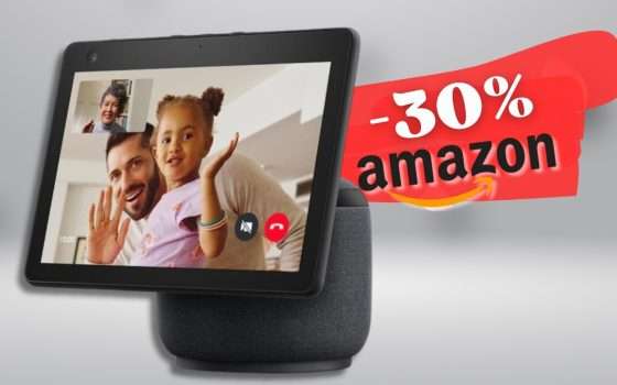 Echo Show 10 per un assistente SMART che supera le aspettative (-30%)