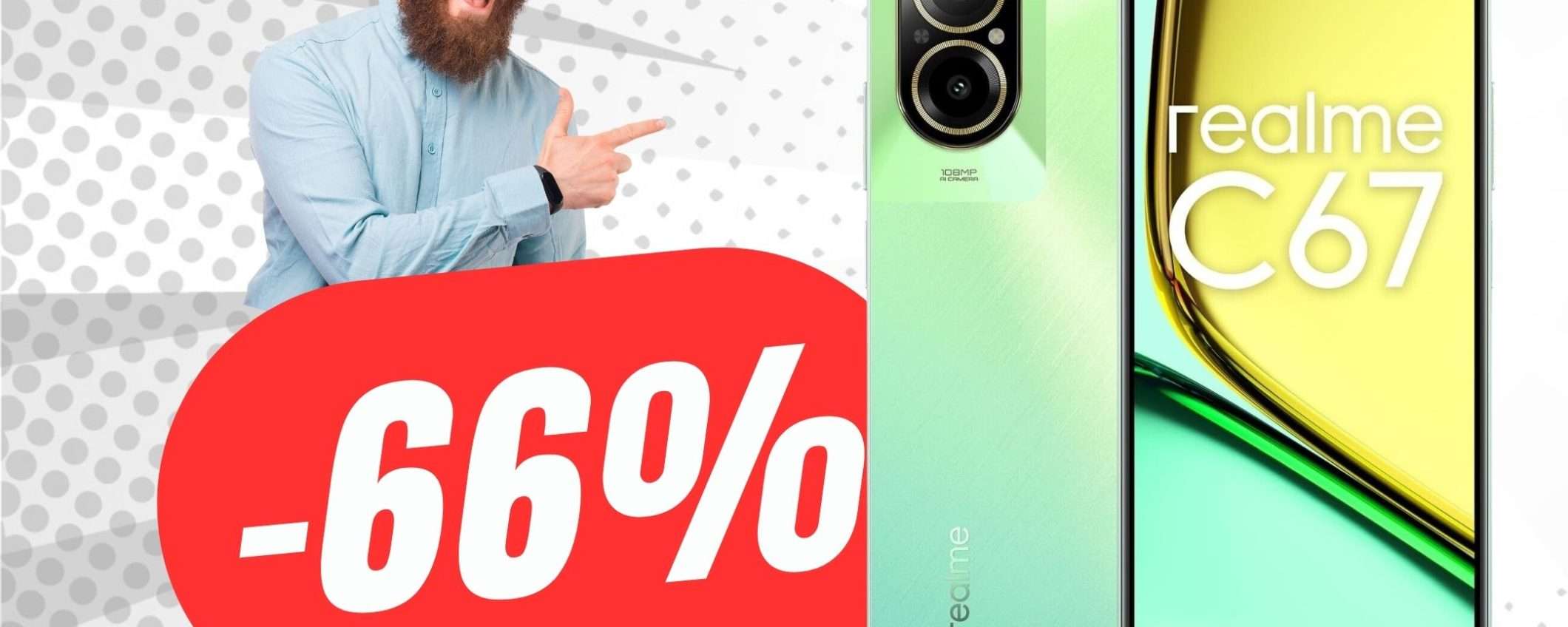 COSA?! Questo Smartphone di REALME è SCONTATO del -66%!!