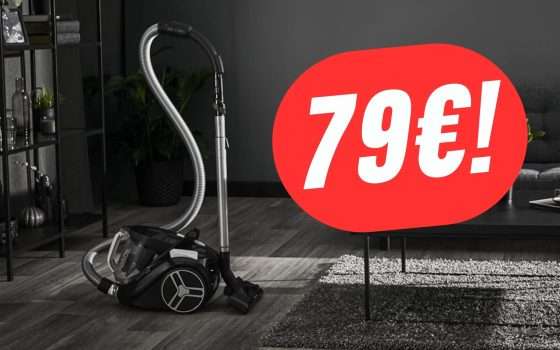 Addio alla sporcizia con l'Aspirapolvere Rowenta a 79€!