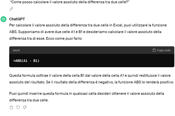 Come utilizzare ChatGPT per scrivere formule Excel