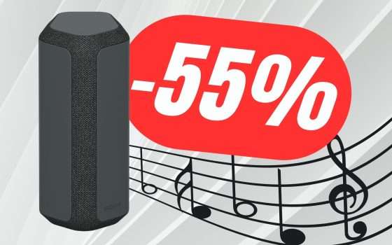 La cassa Bluetooth di Sony CROLLA grazie allo SCONTO del 55%!