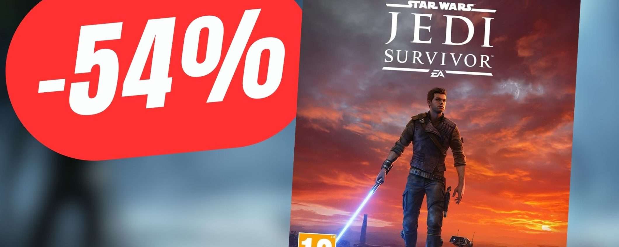 Il nuovissimo Star Wars Jedi: Survivor per PS5 è al 54% in MENO su Amazon!