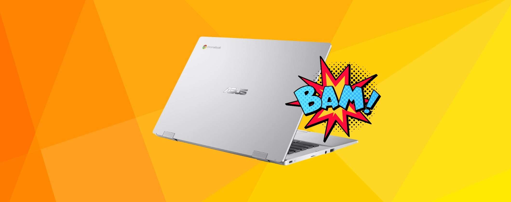 Asus Chromebook CX1: a 189€ è una BOMBA della Festa Offerte Primavera Amazon