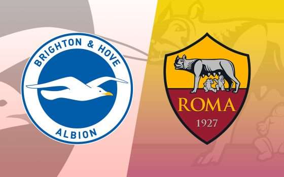 Brighton-Roma: formazioni e dove vederla in streaming