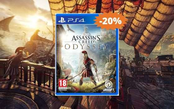 Assassin's Creed Odyssey PS4: scegli il tuo DESTINO (-20%)