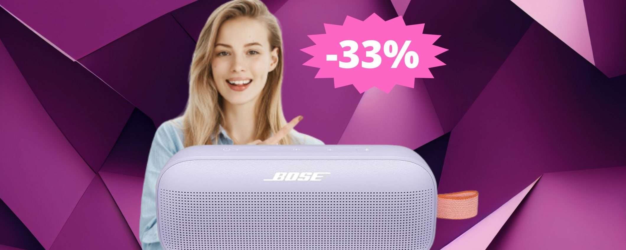 Bose SoundLink Flex: la qualità audio che meriti (-33%)