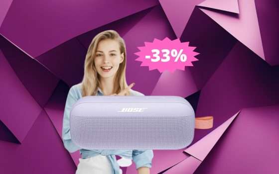 Bose SoundLink Flex: la qualità audio che meriti (-33%)