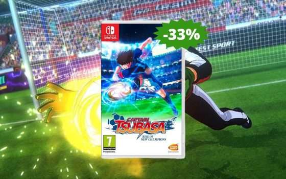 Captain Tsubasa per Switch: MEGA sconto del 33% su Amazon