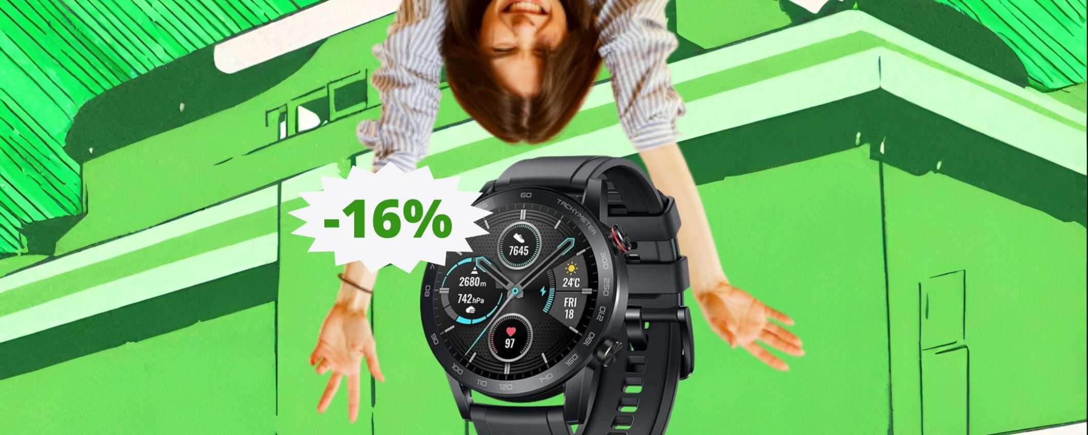 HONOR MagicWatch 2: IMPOSSIBILE resistergli (-16%)