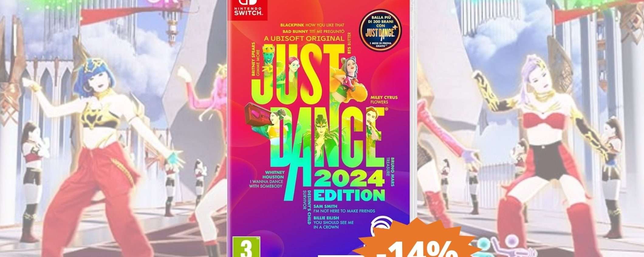 Just Dance 2024 per Switch: divertimento in MEGA sconto