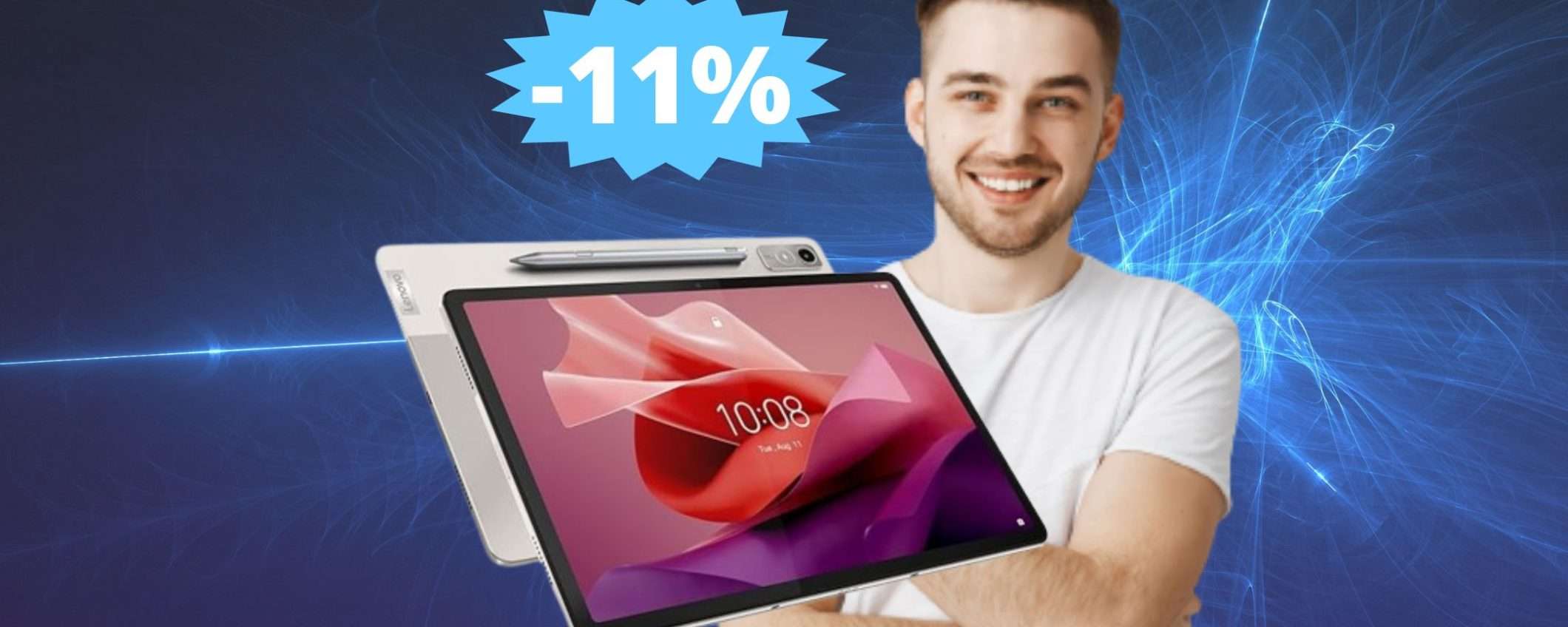 Lenovo Tab P12: sono rimaste le ULTIME scorte (-11%)