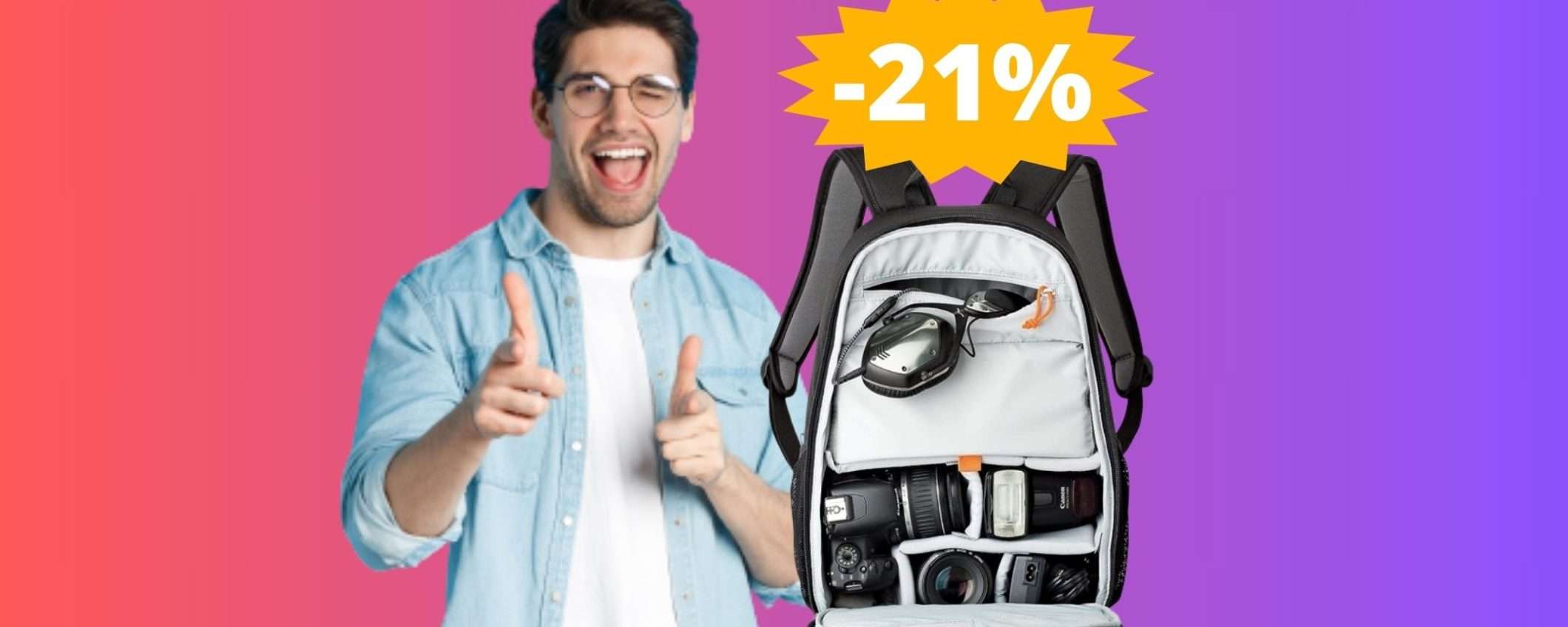 Lowepro Tahoe 150: un AFFARE da prendere al volo su Amazon