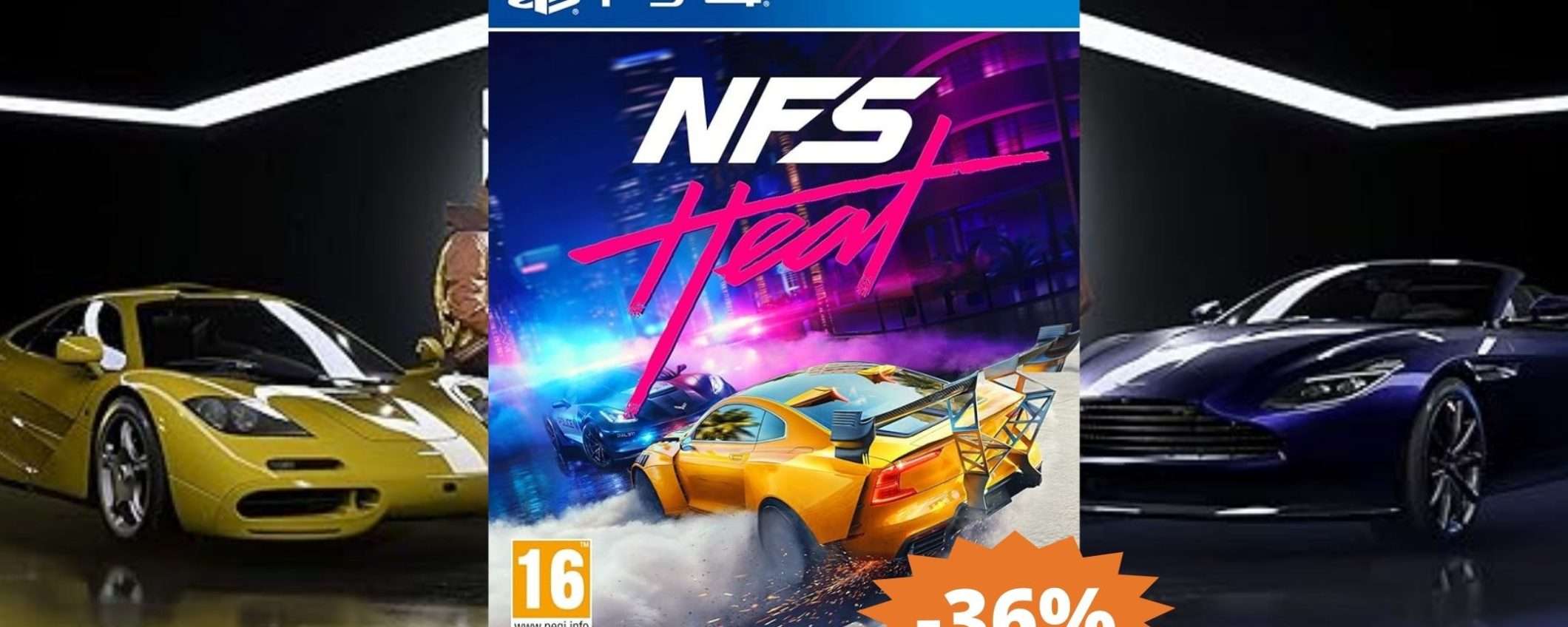 Need for Speed Heat per PS4: IMPOSSIBILE resistergli (-36%)