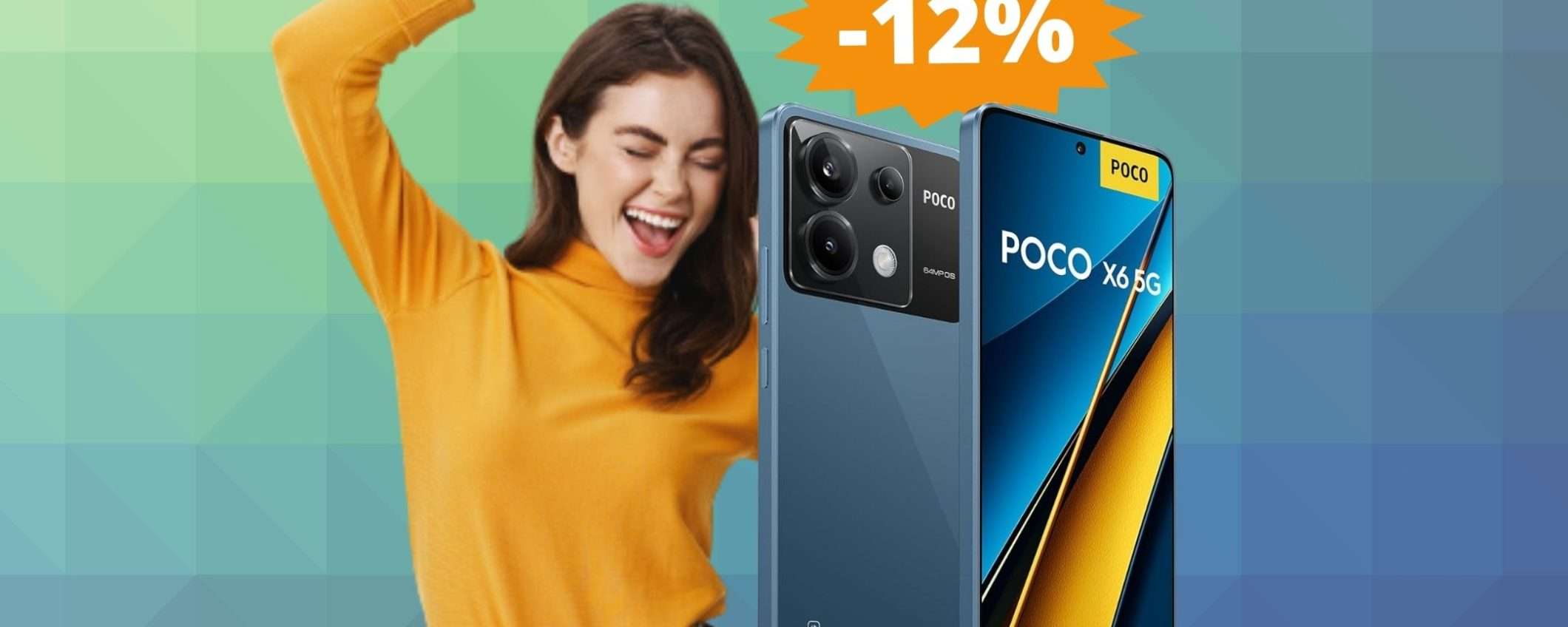 POCO X6: difficile trovare di meglio a questo prezzo (-12%)