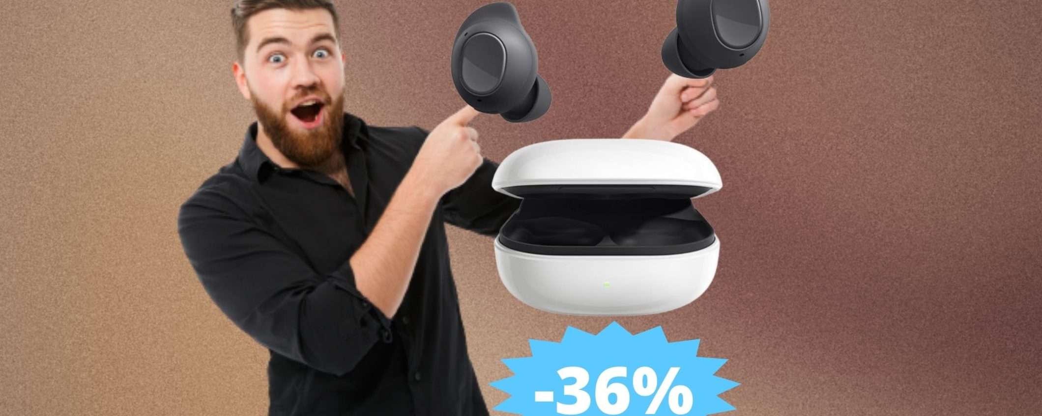 Samsung Galaxy Buds FE: vivere la musica al MASSIMO (-36%)