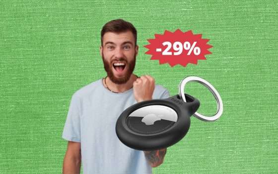 Belkin Secure Holder per AirTag: sconto IMPERDIBILE del 29%