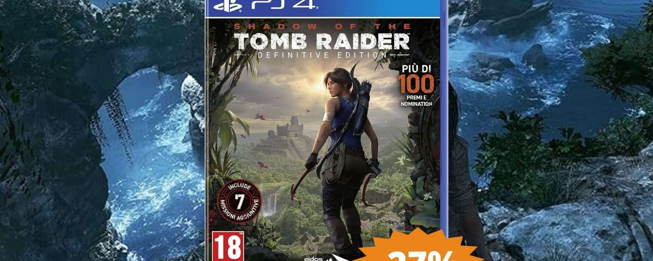 Shadow of The Tomb Raider per PS4: SUPER sconto del 27%