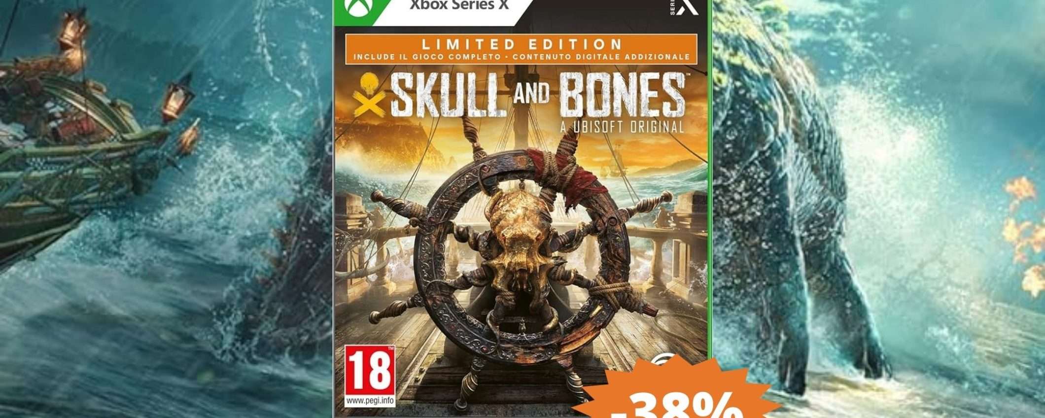 Skull & Bones per Xbox Series X: un'AVVENTURA epica (-38%)