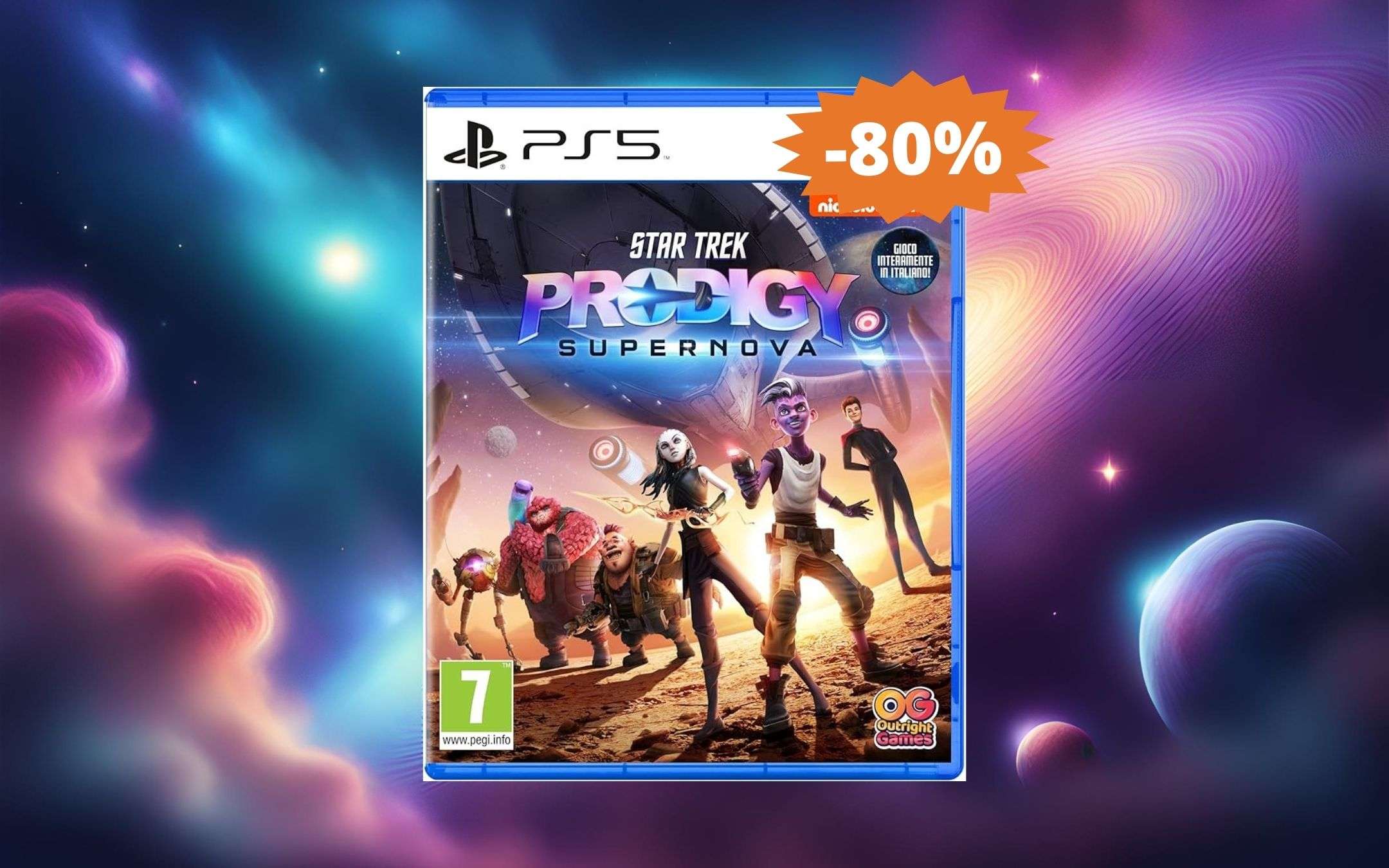 Star Trek Prodigy per PS5: sconto FOLLE del 80% su Amazon