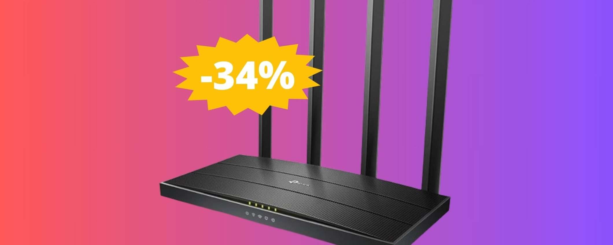 Router TP-Link Archer C80: sconto ESCLUSIVO del 34%