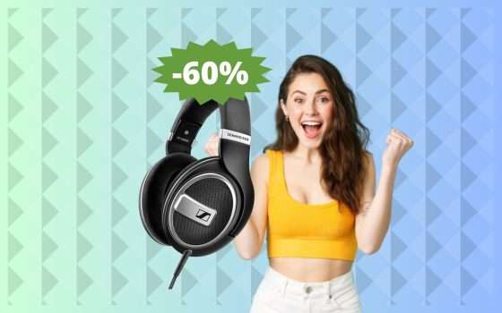 Sennheiser HD 599: CROLLO del prezzo su Amazon (-60%)