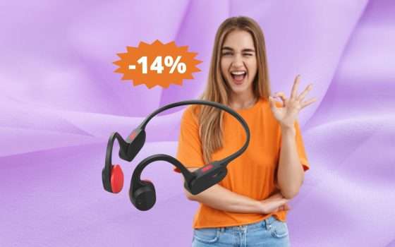 Cuffie sportive PHILIPS: sconto IRRESISTIBILE del 14%