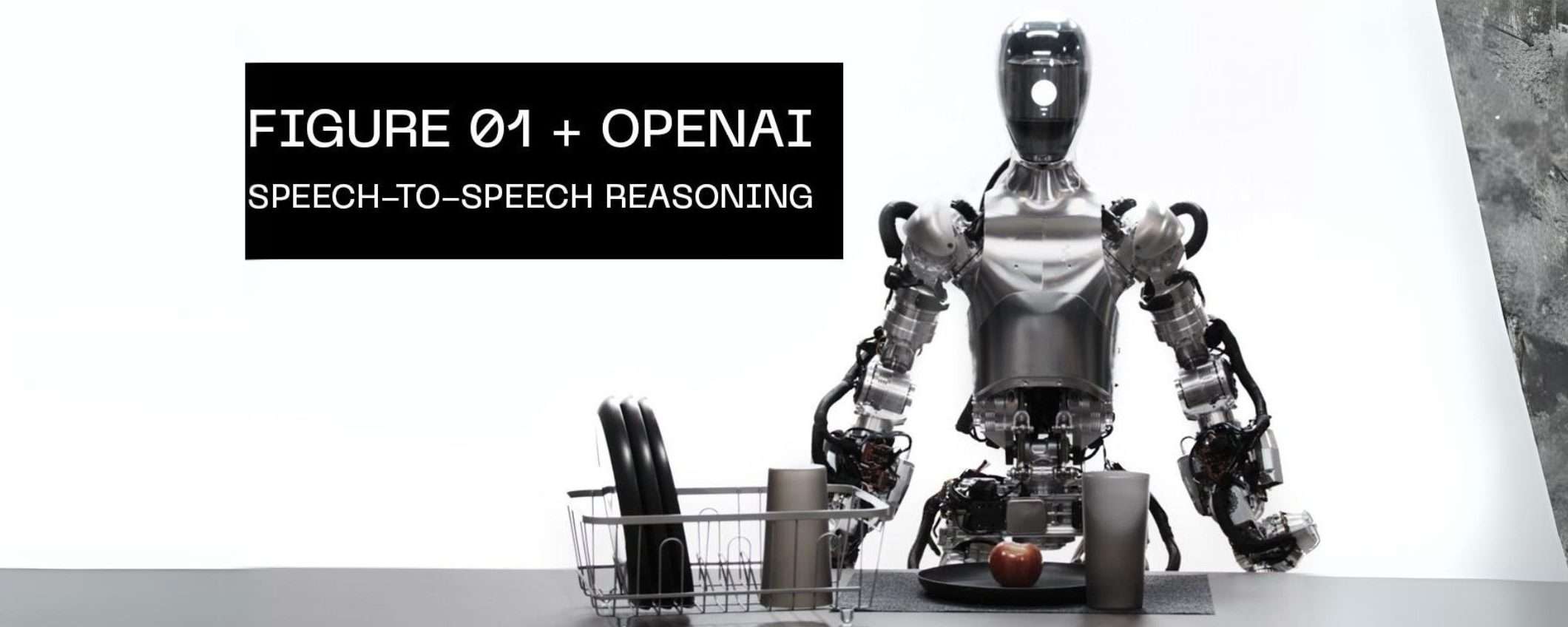 Robot umanoide Figure interagisce grazie all'AI OpenAI