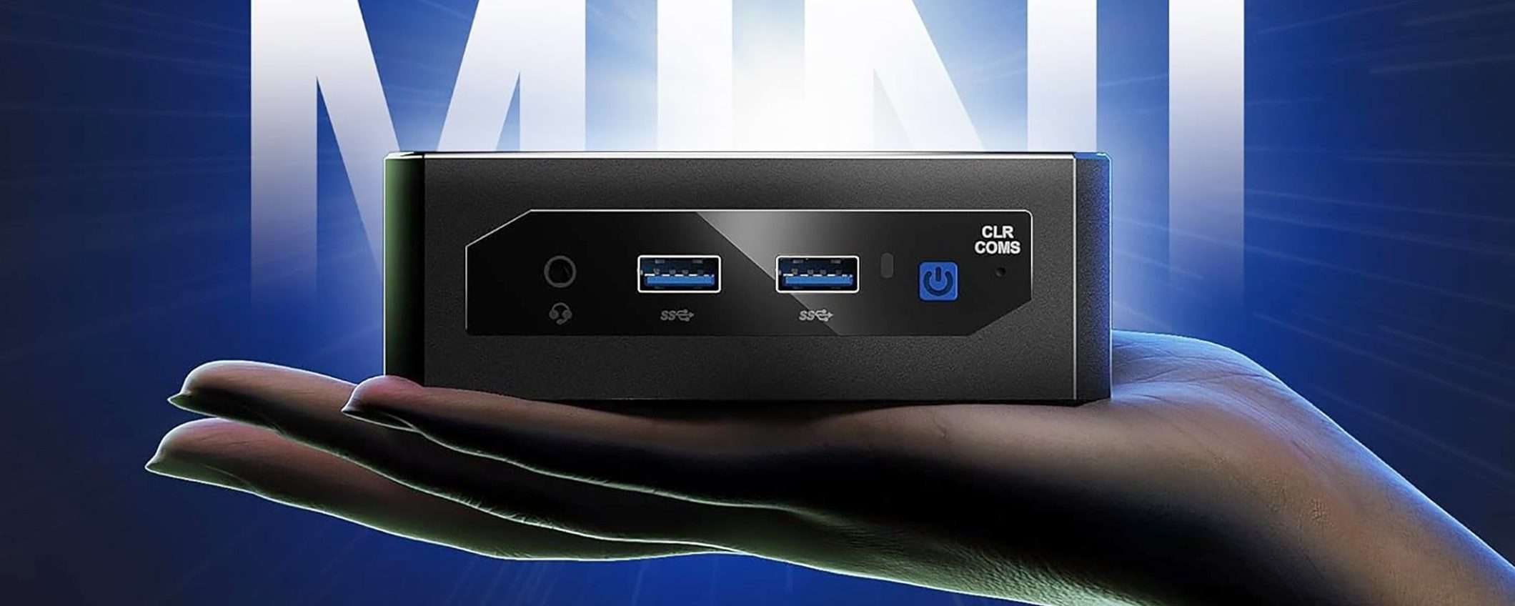 Mini PC (Intel, 16/512GB, W11Pro) a 148€ con questo COUPON