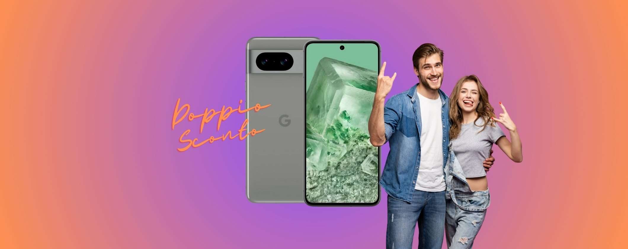 Google Pixel 8 in DOPPIO SCONTO: sfrutta la PROMO di Amazon