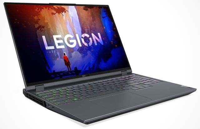 Il notebook da gaming Lenovo Legion 5 Pro con AMD Ryzen 7 6800H e NVIDIA GeForce RTX 3060