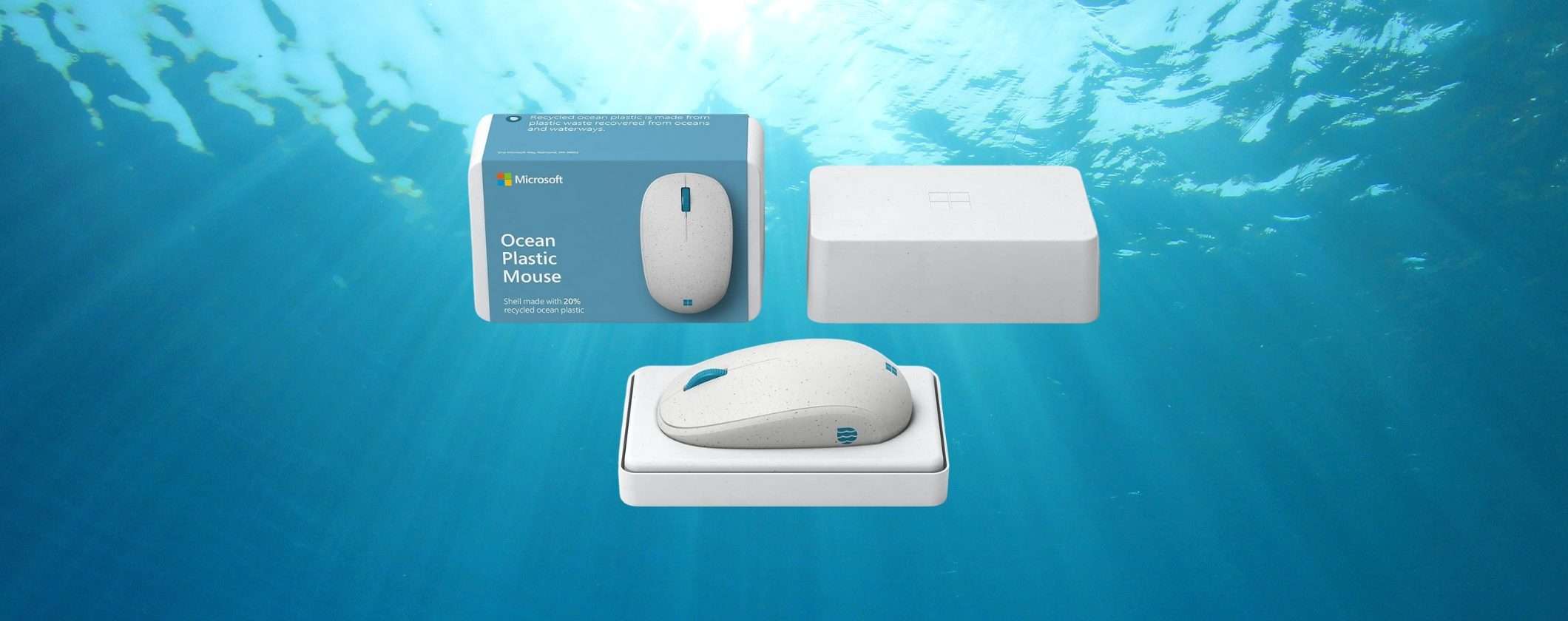 Microsoft Ocean Plastic Mouse: 20% di sconto su Amazon