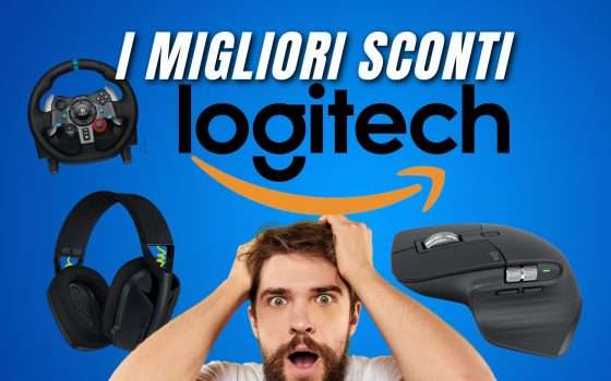 Svuotatutto LOGITECH su AMAZON: tantissimi sconti imperdibili!